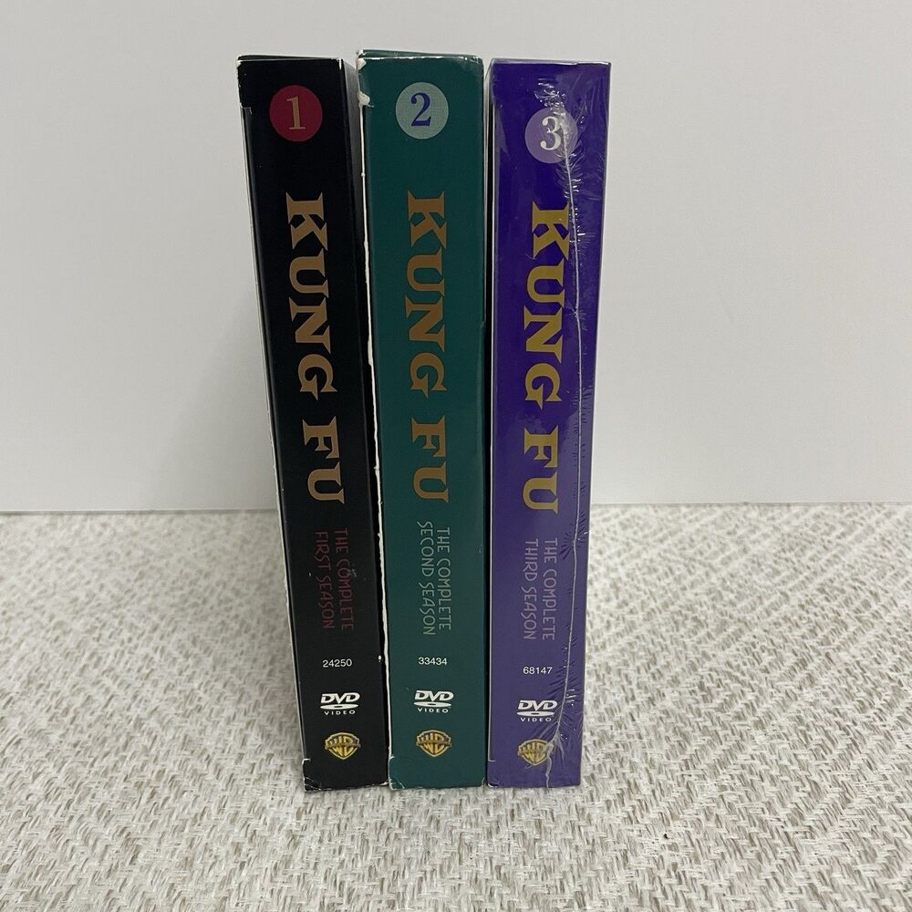 Kung Fu: Complete Season 1, 2 & 3 DVD Set **READ**